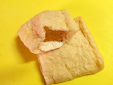 キッチンペーパー使用 油揚げの開き方 レシピ 作り方 By はぁぽじ 楽天レシピ